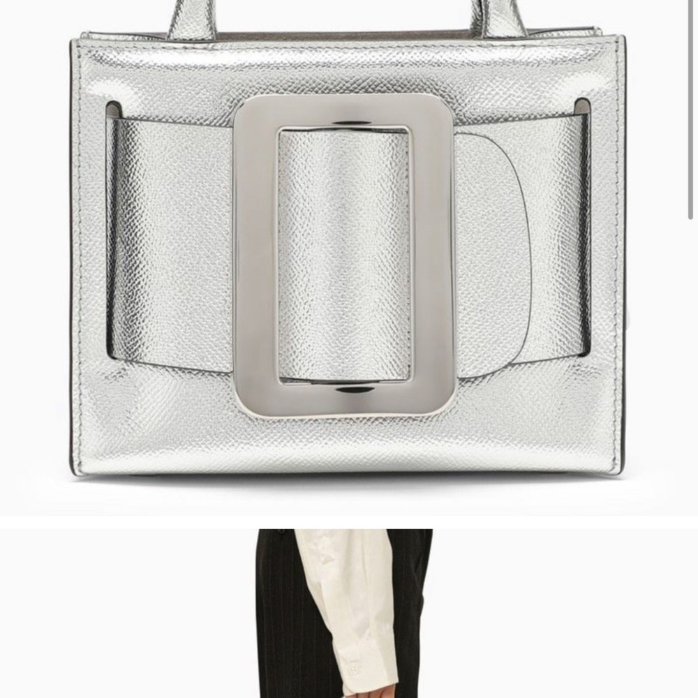 Boyy Bag Silver Designer Tote Bag